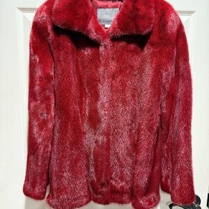 Arte Red Mink Coat